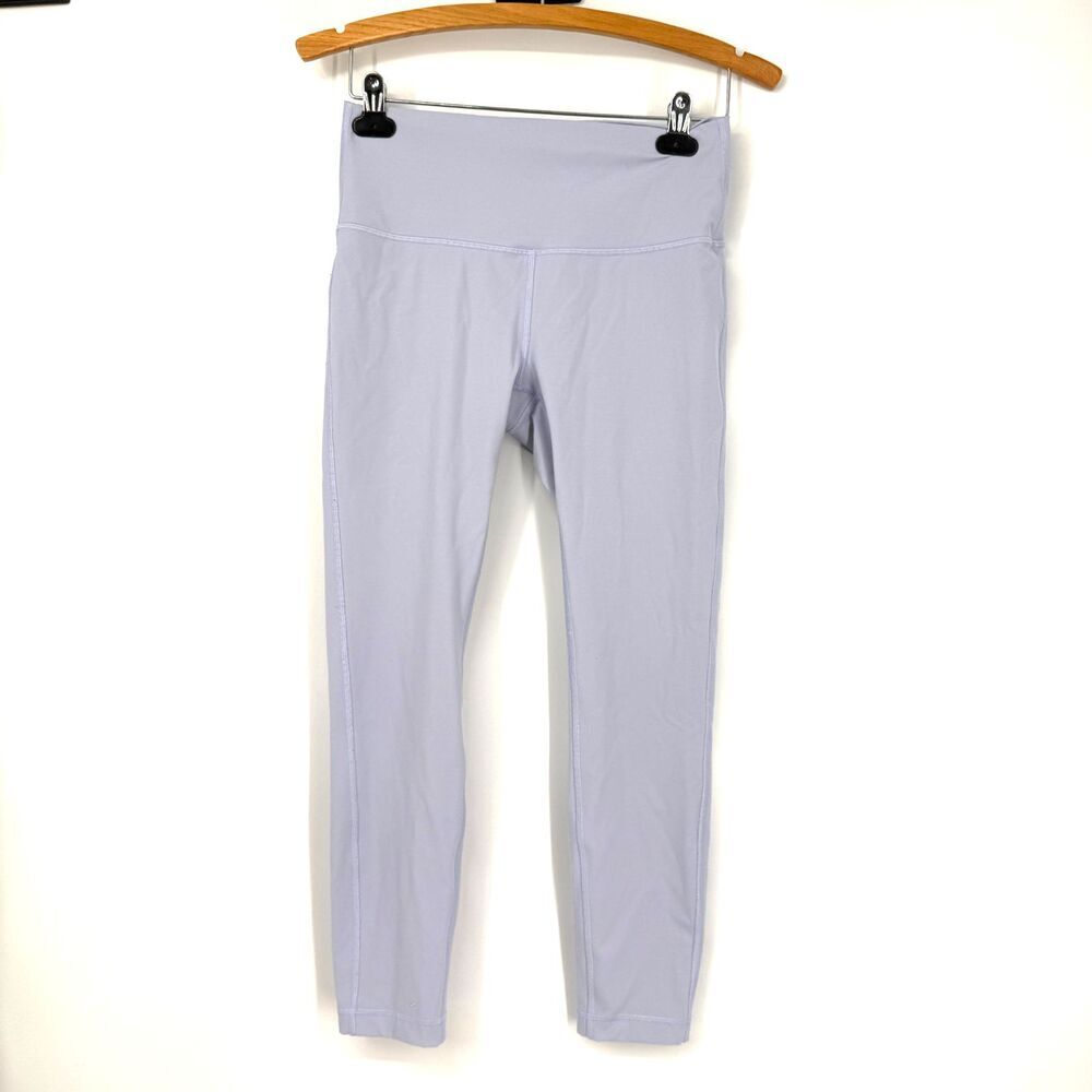 Lululemon Wunder Under High-Rise Tight Size 8 Womens 25" Luxtreme Pastel Blue